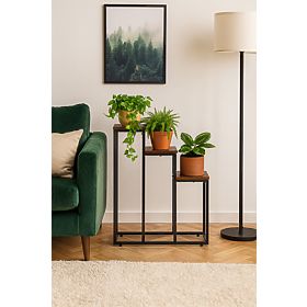 Plant Stand with 3 Shelves Loft ModernHome
