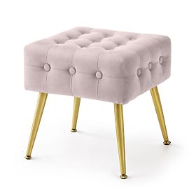 QUADRA POUF POWDER PINK