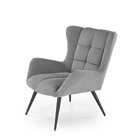 Relaxation chair BYRON - gray