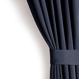 RESTILO BLACKOUT Curtain Indigo Color, Classic Style, Silver Eyelets, Material Bla