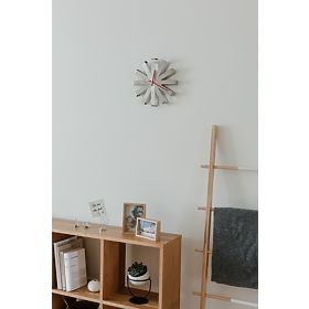RIBBON Clock in Grey by Umbra