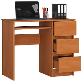 RIGHT-SIDED DESK A-6 CLP ALDER