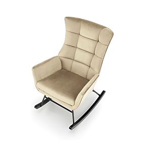 Rocking chair BAZALTO - beige, Halmar