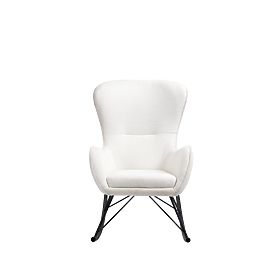LIBERTO 3 White Relaxation Armchair, Halmar