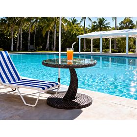 Round Balcony Table from Technorattan - Modern Design Coffee Table