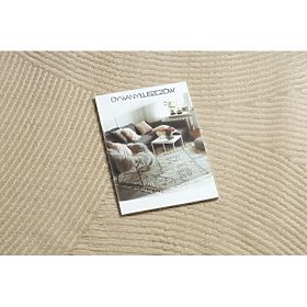 Rug BALANCE 0194 taupe - Geometric, structural, glamour, F.H.Kabis