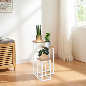 Scandinavian Flower Stand Munir White Craft