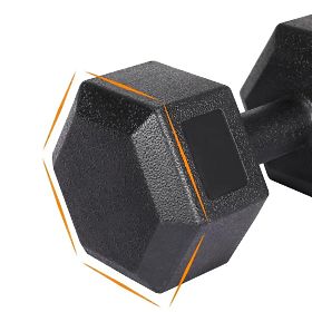 Set of 2 OLIMP Dumbbells 2x5 kg
