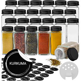 Set of 24 BAKER Spice Jars