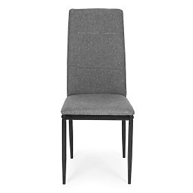 Set of 4 Dining and Living Room Chairs - Grey, MODERNHOME