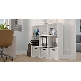 Shelf Malax 3X3 H WHITE