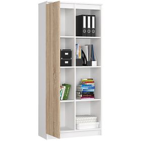 SHELF R80 1D 4P CLP WHITE / SONOMA