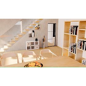 Shelf Unit 2x3 - White, Babylike