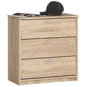 Shoe Cabinet MINI 3 Flip Doors 60 cm - Sonoma Oak