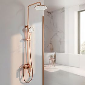 Shower Set Rea DROP Brushed Copper, Rea