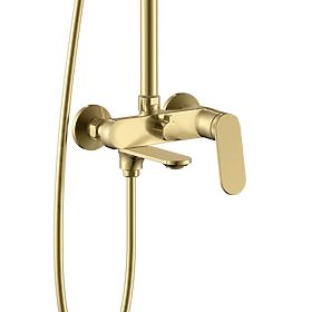 Shower Set REA Marco Brushed Gold, Rea
