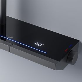 Shower Set with Thermostat REA Pedro Titan, Rea