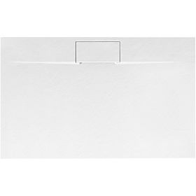 Shower Tray Bazalt Long White 80x100, Rea