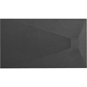 Shower Tray Magnum Black 80x120, Rea