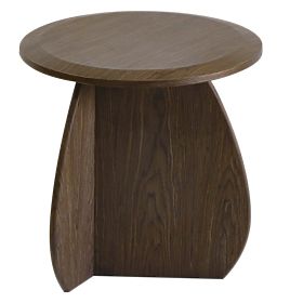 Side Table Noku 50 cm, Dark Walnut