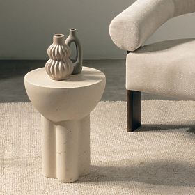 Side Table Poppy, Concrete, Granite Effect, lectus