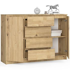 SIDEBOARD K140 2D 4DR CLP PK ARTISAN OAK