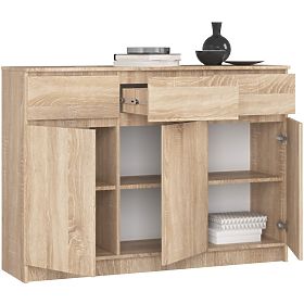 SIDEBOARD K140 3D 3SZ CLP PK OAK SONOMA