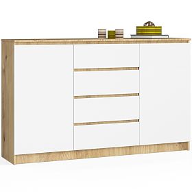 SIDEBOARD K160 2D 4DR CLP PK ARTISAN / WHITE