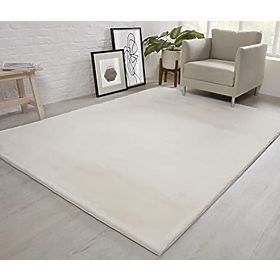 Silk carpet Rabbit New - Ivory