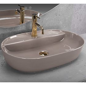 Sink REA Aura 61 Beige Shiny, Rea