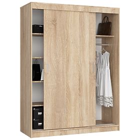 SLIDING WARDROBE 150 cm CLP MONO OAK SONOMA
