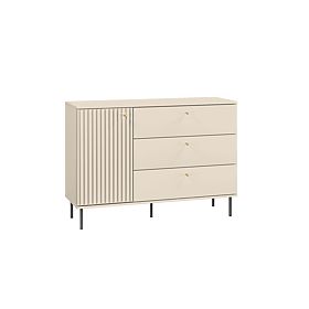 Sophie smaller chest of drawers - beige, ML meble