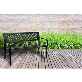 Steel Garden Bench ROMBO