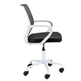 SWIVEL CHAIR FD-6 WHITE / BLACK