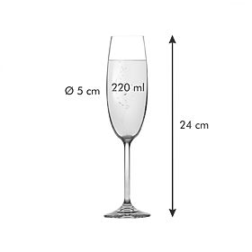 Table Set CHARLIE Transparent Color Tescoma