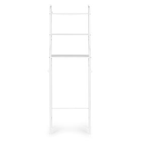 Tall Bathroom Shelf Over Toilet with 3 Shelves Aluminum Construction, MODERNHOME