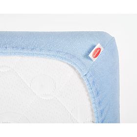 Terry sheet 200x180 cm - light blue, Ourbaby®