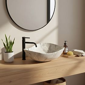 Timeless Rea Dora Stone Washbasin, Rea