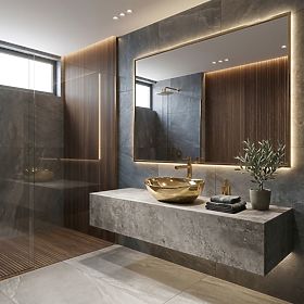 Timeless Rea Sofia Gold Washbasin