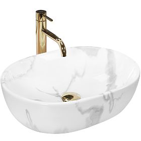 Timeless Washbasin REA Amelia Marmo Shiny, Rea