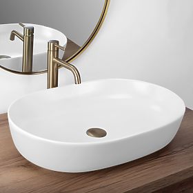 Timeless Washbasin Rea CLEO 61 WHITE MATT, Rea