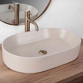 Timeless Washbasin Rea NADIA 60 BEIGE MATT, Rea