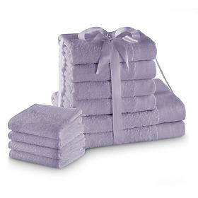 Towel AMARI - AMELIAHOME color lilac classic style 2*70x140+4*50x100+4*30x50 AmeliaHome