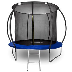 Trampoline with Net and Ladder HENZEN 244 cm Blue FT 8