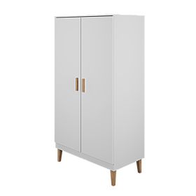 Wardrobe KUBI - White, Kocot Kids