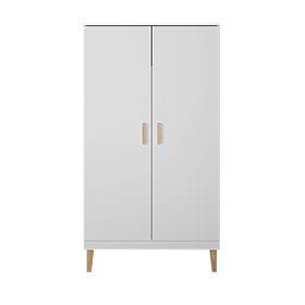 Wardrobe KUBI - White, Kocot Kids