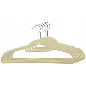 Velour Hanger Maxi Set of 5 - Beige