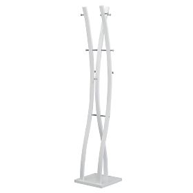 W50 White Coat Rack