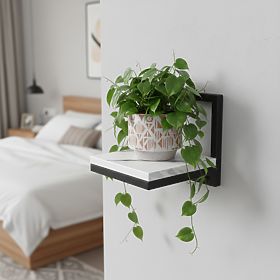 Wall Planter TORGET WHITE MARBLE