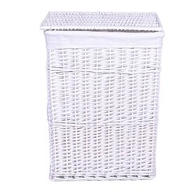 White Wicker Basket 114 L